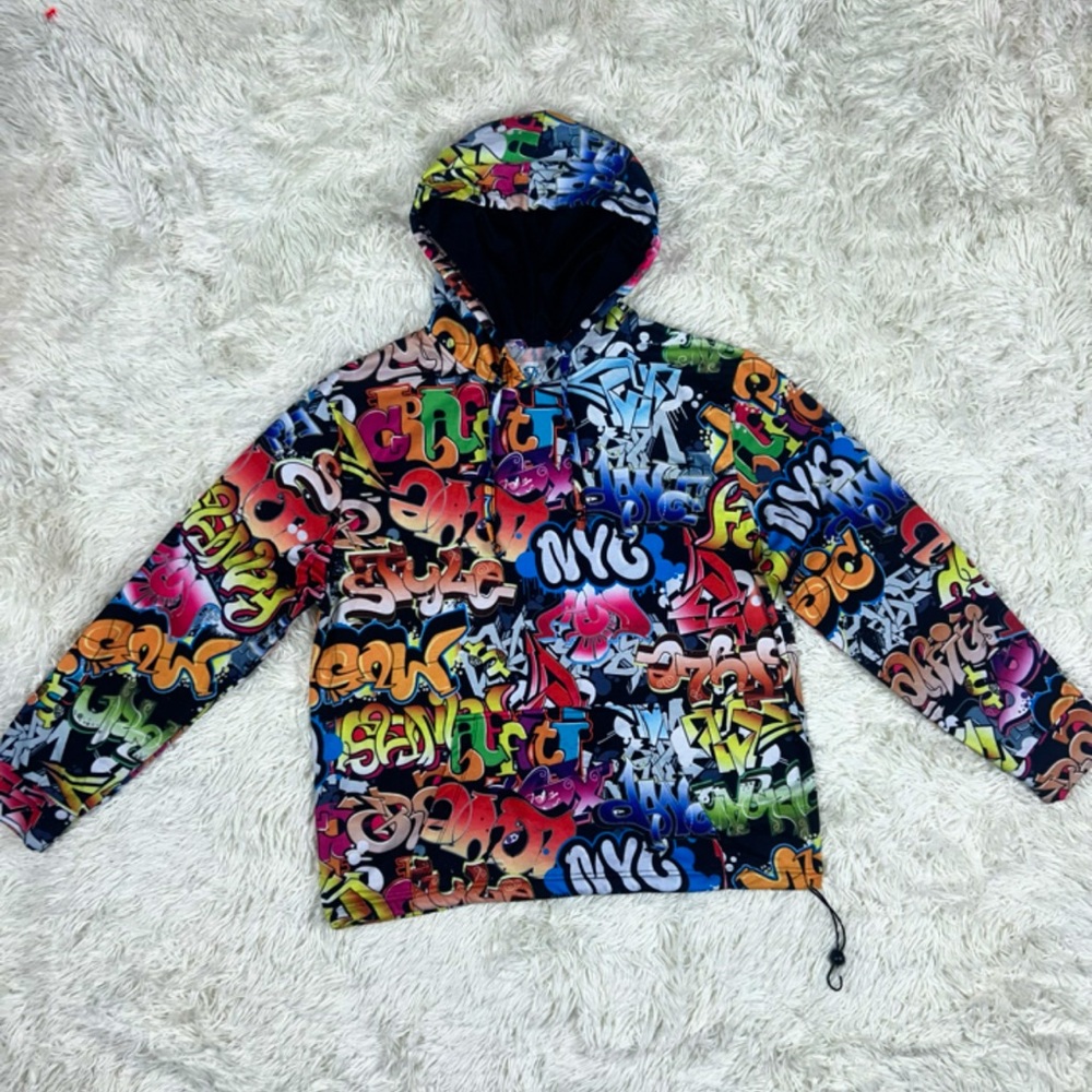 Colorful Graffiti Hoody